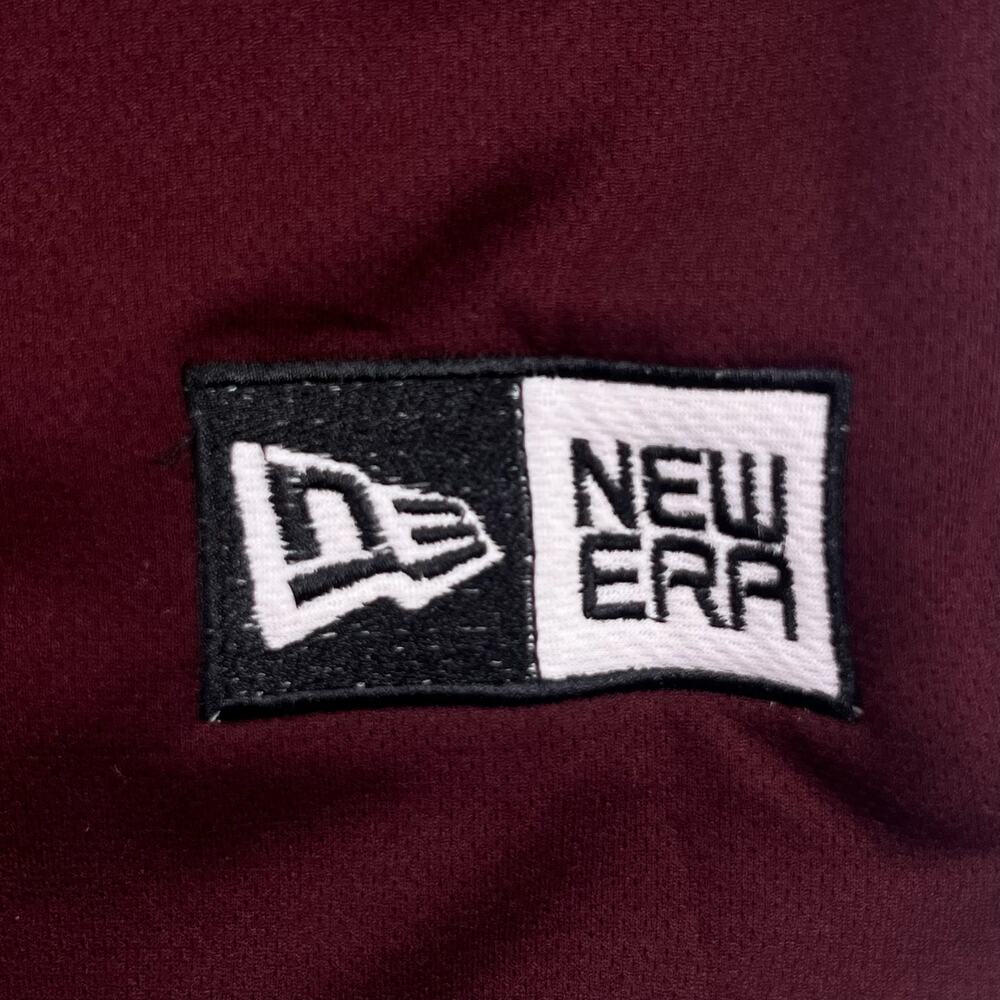 Tomateros De Culiacan Jersey Mens M Burgundy LMB Mexico Baseball New Era Sewn - Picture 6 of 14